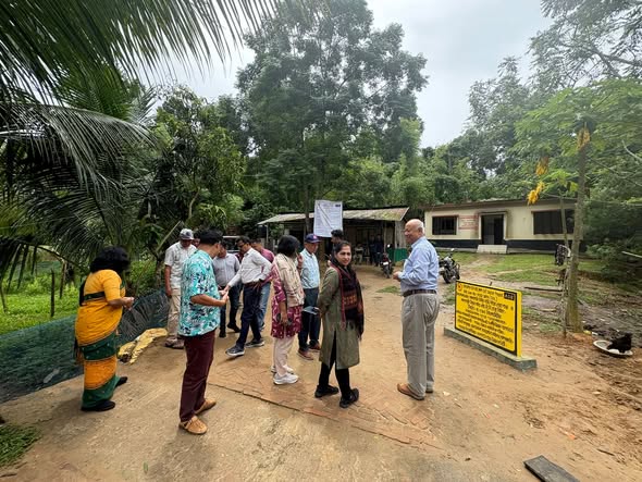Asian Development Bank (ADB) Delegation Inspects Village Access Road and Community Impact in Manikchhari